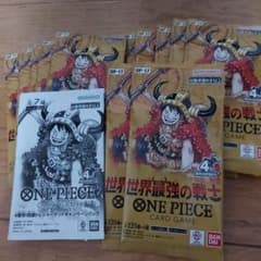 ワンピース世界最強の戦士 4周年12パック 4皇トレジャーゲット…パック