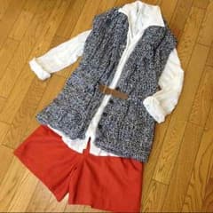 ★ねこ様専用★後ろ姿まで可愛い♡ L'SULLY ロングニットのサムネイル