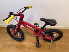 自転車　ヨツバサイクル１４インチ　プラムピンクのサムネイル