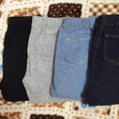 7分丈パンツ☆４枚セットのサムネイル