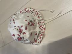 sense of wonder いちご柄 ベビー帽子 46-48cm