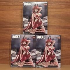 NIKKE 누드루 스토퍼 피규어 레드 푸드·난센스레드 3체