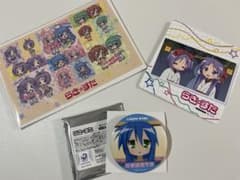 らき☆すた らきすた まねきねこ 平成女児 缶バッジ コースター ステッカーのサムネイル