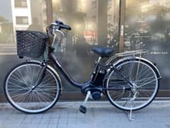 中古電動自転車 パナソニック ビビYX 26インチ ブラック 横浜 №3307 中古電動自転車 パナソニック ビビYX 26インチ ブラック 横浜 №3307
