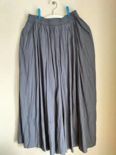 グレー ロングパンツ M-L ポリエステル100%のサムネイル