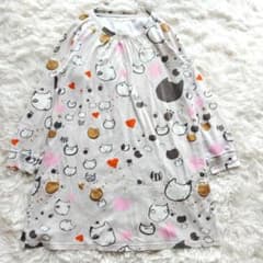 ツモリチサト スリープ ルームウェア M 猫柄 ネコ ワコール パジャマ