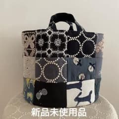 j*中様 ミナペルホネン/ピースパッチフォレストウィング/バケツ型トートショルダ ミナペルホネン パッチワーク 刺繍 トートバッグ バケツ型 - メルカリ
