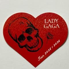 レディー ガガ ホログラム ステッカー メイヘム 日本限定 D4 3 - メルカリ