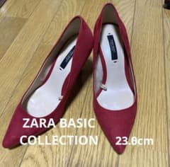 ZARA BASIC COLLECTION ハイヒール 23.6cm 赤のサムネイル