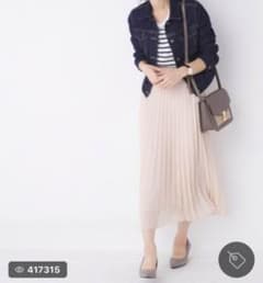 シフォン プリーツ スカートのサムネイル