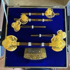 和装小物 髪飾り かんざし 櫛 セットのサムネイル