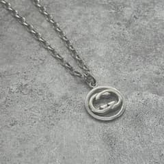 グッチ GUCCI ドッピアG チェーン ネックレス SV925 ダブルG - メルカリ