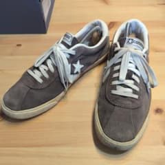 CONVERSE スニーカー グレー スエード　25.0のサムネイル