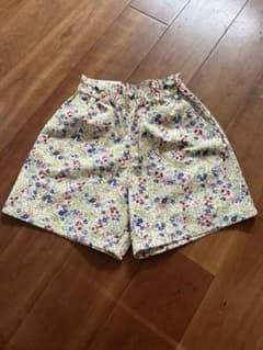 花柄 ショートパンツ キュロットのサムネイル
