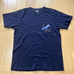 ユニクロ　葛飾北斎コラボTシャツ　Hokusai Blue　Sのサムネイル