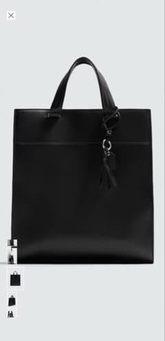ZARA ビジネスバッグ ブラック ビジネスバッグ ZARA - メルカリ