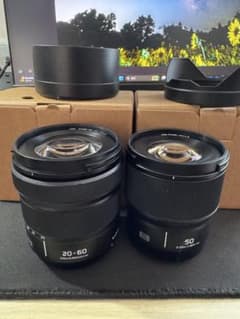 LUMIX S 20-60mm / 50mm F1.8 Lマウント レンズセット LUMIX S 20-60mm / 50mm F1.8 Lマウント レンズセット - メルカリ