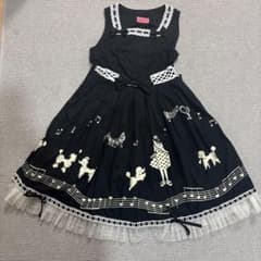 BABY プードルパレードドットチュール ジャンパースカート - メルカリ