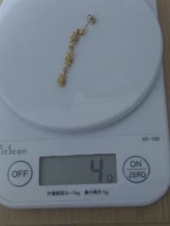 ☆最安値☆超希少☆超美品☆クロムハーツ☆22K☆タイニー☆3連ピアス 