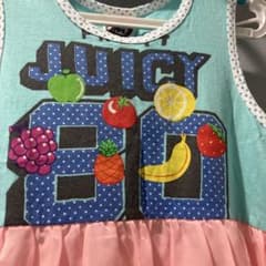 フルーツ柄 ノースリーブワンピースのサムネイル