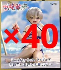 宇崎ちゃん Desktop Cute 宇崎花 浜辺で水着ver. 40体セット - メルカリ