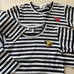 PLAY COMME des GARCONS KIDS ロングTシャツ　2枚のサムネイル