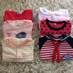 女の子 ロンパースセット 70-80size 夏服のサムネイル