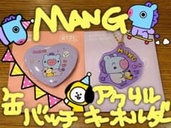 BT21カフェ ランダム缶バッチ&ランダムアクリルキーホルダーのサムネイル