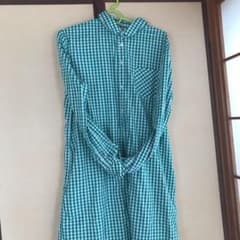 チェック シャツワンピースのサムネイル