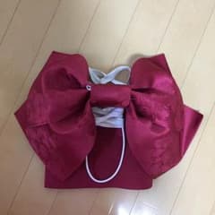 浴衣の帯と下駄のセットです♡のサムネイル