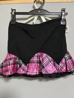 Ma*rs ミニスカート ピンクチェック柄 - メルカリ