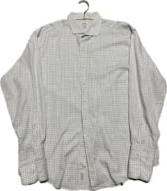 90s USA製Brooks Brothers makers 長袖シャツのサムネイル