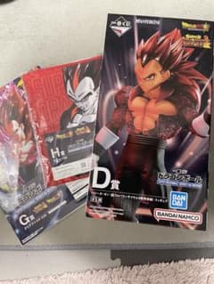 ドラゴンボール 一番くじ D賞 ベジータ ゼノ セットのサムネイル