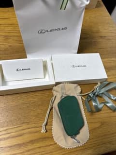 LEXUSフォレストグリーンレザーキーケースLタイプ 241C108 - メルカリ