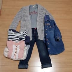 GAPカーディガン　他ノーブランド服まとめ売り　週末値下げのサムネイル