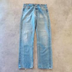 リーバイス501 Levis W36 デニム ヒゲ 青 90s 古着 17484 - メルカリ