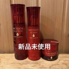 Yakult ラクトデュウ ローション ミルク クリーム セット ヤクルト ラクトデュウ S.E. ローション ミルク クリーム 3点セット