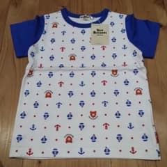 HOT BISCUITS アンカープリント Tシャツ 100cmのサムネイル