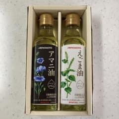 AJINOMOTO アマニ油 えごま油 セット 180ml×2のサムネイル