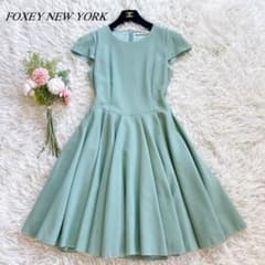 美品♡フォクシーニューヨーク メルカリ - 38 グリーン ワンピース フレア アビゲイル YORK✨ FOXEYNEW 38 ミントグリーン ワンピース アビゲイル ワンピース