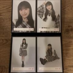 村井優 櫻坂46 チェックコーデ 生写真 4種コンプのサムネイル