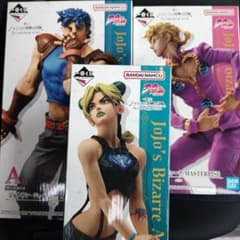 一番くじ　ジョジョ　A E F G ジョナサン　ジョルノ　徐倫　フィギュア　大皿 一番くじ ジョジョ A E F ジョナサン ジョルノ 徐倫 フィギュア - メルカリ