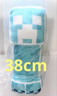 マインクラフトダンジョンズ2・超BIGぬいぐるみ　　GIGO限定 青いクリーパー