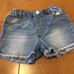 デニムショートパンツ グローバルワークMサイズのサムネイル