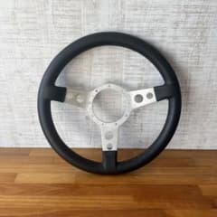 【中古品】希少 当時物 Mountney マウントニー レザーステアリング 中古品】希少 当時物 Mountney マウントニー レザーステアリング