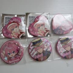 さとみ 缶バッジ 6個セット - メルカリ