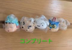 Free shipping! Crayon Shin-chan Mascot Cap Charm Complete Set
