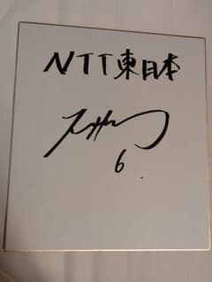 東京ヤクルトスワローズ石井巧直筆サイン色紙 - メルカリ