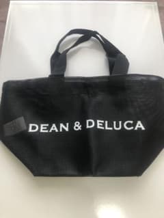 新品★ディーン＆デルーカ メッシュトートバッグ Sサイズ　ブラックのサムネイル