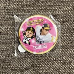 福岡ソフトバンクホークス 若鷹ガチャ VICTORY 津森 缶バッジ - メルカリ